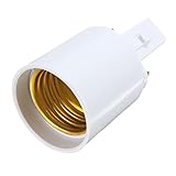ILS - G23 to E27 Base Socket CFL LED Halogen Light Lamp Bulb Adapter Holder Converter