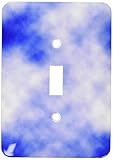 3dRose LLC lsp_761_1 White Clouds And Blue Sky, Single Toggle Switch