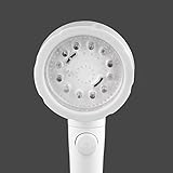 温度制御ハンドヘルドシャワーヘッドLEDアニオン水治療シャワーヘッドスーパーチャージャー付き温度制御カラフルハンドヘルドノズル(緑、青、赤（温度制御）)