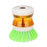 chrikathy 1pcs DishポットブラシWashing Up Liquid Soap Dispenserキッチン台所用具Palmブラシクリーナーガジェット