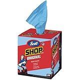 SCOTT ショップタオル ブルー BOX 200枚 65920