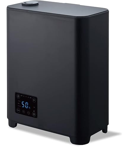 【新品】ハイブリッド式加湿器PIERIA（ブラック） KHYW502 Amazon | ドウシシャ 加湿器 ハイブリッド式 カンタン給水 上部給水型