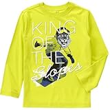 クレイジーエイト Crazy 8/ キング オブザスロープスティ ライム トップス長袖Tシャツ XL【並行輸入】