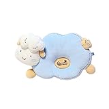 KEMAN ベビー枕　羊の寝る枕　赤チャン枕　ベビーピロ　新生児用の枕　Ｂａｂｙ　Ｐｉｌｌｏｗ (ブルー)