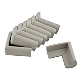 uxcell コーナークッション　コーナーガード　コーナーパッド　コーナーカバー エッジ カバー バンパー 家庭用品 テーブル 引き出し キャビネット　プロテクション　クッション 気泡ゴム製 グレー 