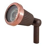 Paradise GL22724RC Low Voltage Cast Aluminum 20W Spotlight, Copper (Quick Clip Connector, Halogen Mr