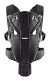 BABYBJORN Baby Carrier Miracle - Black/Purple, Cotton Mix by BabyBjﾃδεつｶrn [並行輸入品]