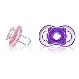 Born Free Bliss 2 Piece Natural Shape Pacifier 6 Months Plus 48593