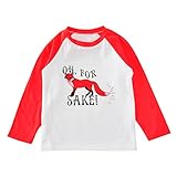 Cutelove 子供服 Tシャツ 長袖 ラグラン 綿 フォックスプリント 可愛い柄 ボーイズ 男の子 ガールズ 女の子 春 キッズ 可愛い 柔らか おしゃれ 素敵 ロングスリーブ