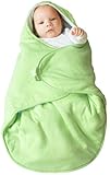 Wallaboo Baby Blanket Coco, Lily Green, 0-10 Months by Wallaboo [並行輸入品]