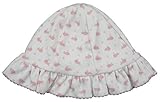 Kissy Kissy baby-girls Infant Wee Whales印刷フロッピー帽子 カラー: ホワイト