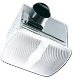 Air King AK100D Energy Star Qualified Dual Speed Exhaust Bath Fan with 100-CFM and 1.5-Sones, White 