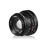 35mm 固定焦点カメラレンズ フルフレームカメラ プライムレンズ F1.4 大口径マニュアルフォーカス RFマウント付き Canon EOS/R/RP/R5/R6/R7 RFマウントミラーレスカメラと互換性あり