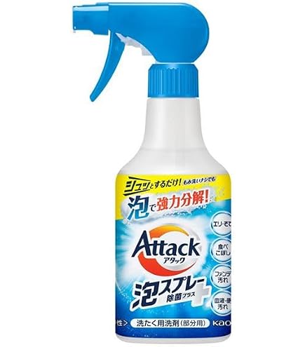 アタック泡スプレー 除菌プラス 消臭パワー 本体300nl＋詰替720ml