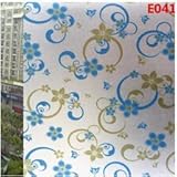 Generic 50cmx120cm New stained glass film Plant Vine Stained Window Glass Film Privacy Protection De