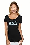 tri-delta Letter Bling t-shirt- Large