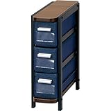 「カウコレ」プレミアム Ｋａｔａｚｕｋ引出収納ケース　幅１００ｍｍ濃茶