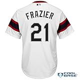 Todd Frazierシカゴホワイトソックス# 21 MLBメンズクールベース代替プルオーバージャージー( Medium )