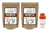 NOBITA(ノビタ) ノビタプロテイン ソイプロテイン FD0002 600g 2個セット シェイカー付き (ココア味)