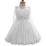 （リトルシング) Little Thing ベビードレス 結婚式 出産祝い　ローマ女神風　70 80 90 ３ヶ月-2歳　3色 (70cm, ホワイト)