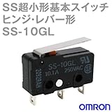 オムロン(OMRON) SS-10GL 形SS超小形基本スイッチ (ヒンジ・レバー形) (高耐久性) NN