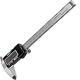 JINTONG ポケットノギス 150MM　デジタルノギス 電池付 軽量 DIY カーボン素材 mm/inch切替