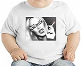 Bad Bitch Sexy Babe Smoking オーガニックベビーTシャツ 12 - 18 Months
