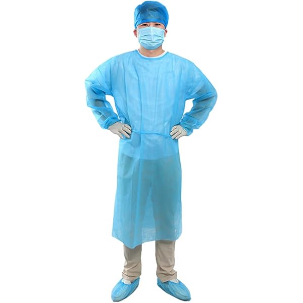 一点限り⭐️保護服 使い捨て10枚入×10セット 100枚 作業服 袖付き Amazon.co.jp: [KOVIDSUN] 保護服 使い捨て 作業服 個包装 袖