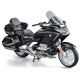 Heimanba 1/11 ホンダ ゴールド ウィング 2021 ブラック ／ オートバイ ミニカー ダイキャストカー 完成品 H9021 BK (ブラック(H9021 BK))