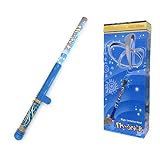 J-ouuo 楽しいフライスティック電気静的杖科学キット教育玩具素晴らしい浮上杖 10 ピース飛行形状 (青)