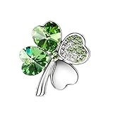 4ツ葉のクローバー ブローチ