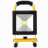 LED投光器 充電式 薄型 Amilliastyle 20W ポータブル投光器 発光角度120° 作業灯 防水 軽量 バッテリー内蔵 一年保証