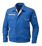 Bodyfine | #BF-503長袖ブルゾン 【東レ/春夏】（男女兼用）【size 3S～6L/５色展開】 作業服 ブルー(1) L