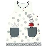 ムーミン エプロン グレー／アイボリー【ST-IM0062】