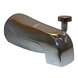 LASCO 08-1037 1/2-Inch Iron Pipe, Front Diverter Style Bathtub Spout, Chrome Plated [並行輸入品]