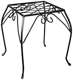 タカショー フラワースタンド スクエア ブラック 23×23×23.5cm