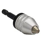 Newter 1/4-6.35mm チャック能力 0.3-6.5mm 小径ドリルチャック ミニ ルーター用 キーレスドリルチャック 小型ドリルチャック クイック　チェンジ 回転チャックアダプター 精密