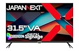 JAPANNEXT 31.5インチ VAパネル搭載 FWXGA(1366x768)解像度 液晶モニター JN-SV322HD HDMI ビデオ/音声入力端子 コンポーネント入力端子 デジタル音声出力端子 USB再生対応 サイネージ