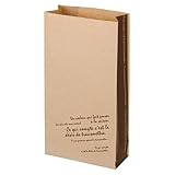 ヘッズ 紙袋 BKFブラウンペーパーバッグ 9×17.5×4cm ブラウン 30枚 HEADS AM-BKB-11P