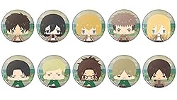 こえだらいず アクセサリーシリーズ 缶バッジコレクション 進撃の巨人 attack on titan BOX