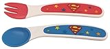 SKATER SUPERMAN スプーンフォークセット(2重成型) SFB2