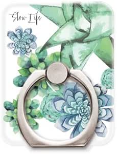 Amazon スマホリング 花柄 デザイン 落下防止 スマートフォン タブレット を指1本で守る スタンド機能付き 360 回転 ホールド リング 通販