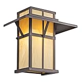 Kichler Lighting 49046AZ Booth Bay Outdoor Sconce, Architectural Bronze by Kichler