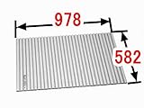 INAX　水まわり部品　巻きフタ[BL-S58097-V2]　(奥行A)582MM　(幅B)978MM　BL-S58097-K代替品
