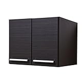 アビライト 日本製(大川家具) モノトーンロッカーシリーズ 幅60 ロッカーブレザー用 上置たんす ブラック um0318