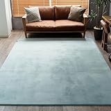 サヤンサヤン なごみ くすみ KUSUMI 洗える 無地 北欧 ラグ マット 滑り止め 95x140 1畳 セージ グリーン