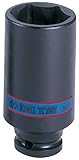 KT Pro Tools 493530M 1/2 Drive Deep Thin Wall Impact Socket by KT Pro Tools