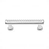 Baldwin 4371260 Couture Cabinet Pull in Bright Chrome by Baldwin