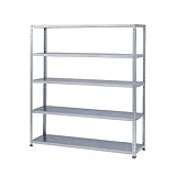 ステンレスラック NCタイプ 幅150×奥行45×高さ180cm 5段 ステンレスSUS-304 50kg/段