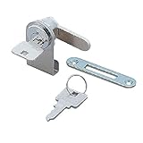 シリンダー ガラス錠 【LAMP】 スガツネ 2100GL-B 《別番》 【4-6mm】 家具用 鍵 ガラス用 ロック